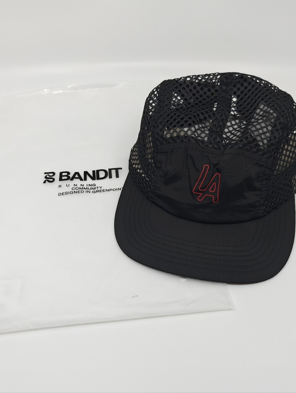 OS '26 Bandit Running X Renegade LA Marathon Exclusive Open Mesh Run Hat - Black